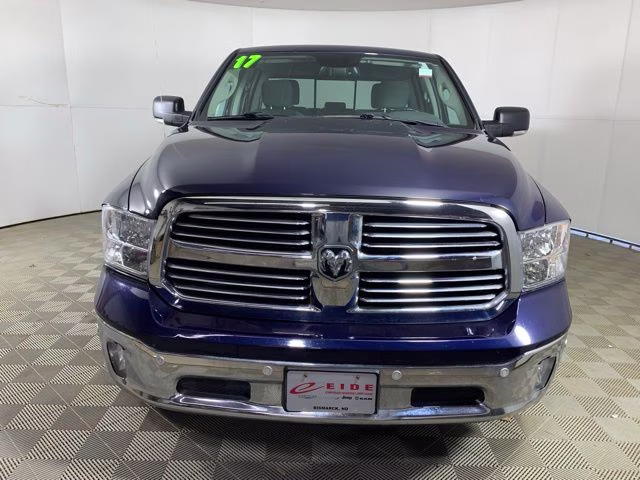 2017 True Blue Pearlcoat Ram 1500 Big Horn 4X4 Truck