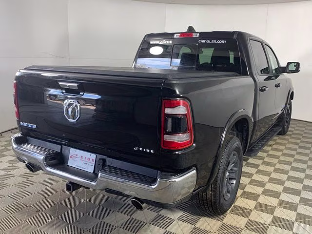 2020 Diamond Black Crystal Pearlcoat Ram 1500 Laramie 4X4 Truck