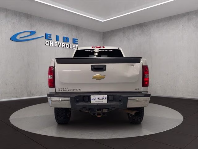 2011 Sheer Silver Metallic Chevrolet Silverado 2500HD LTZ 4X4 Truck