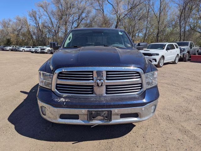 2017 True Blue Pearlcoat Ram 1500 Big Horn 4X4 Truck
