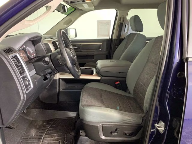 2017 True Blue Pearlcoat Ram 1500 Big Horn 4X4 Truck