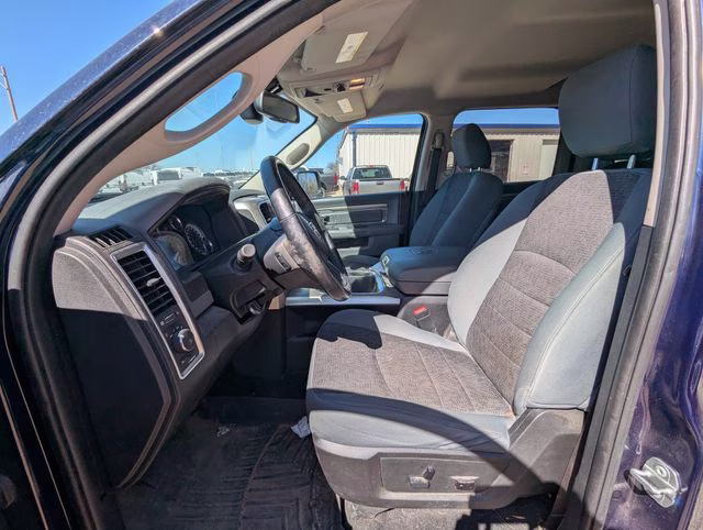 2017 True Blue Pearlcoat Ram 1500 Big Horn 4X4 Truck