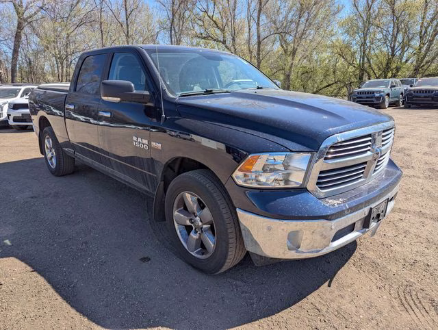 2017 True Blue Pearlcoat Ram 1500 Big Horn 4X4 Truck