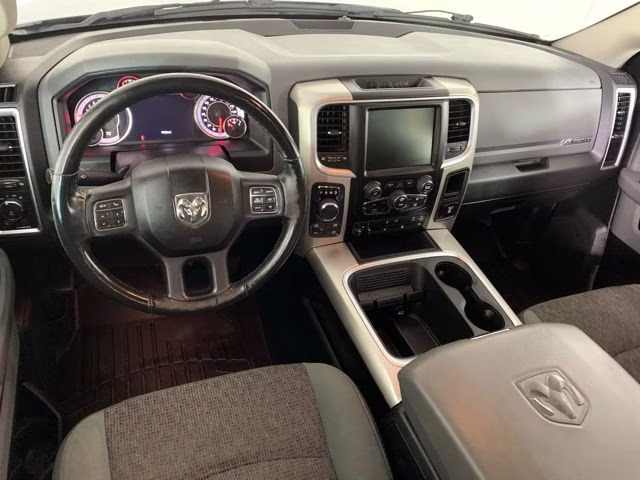 2017 True Blue Pearlcoat Ram 1500 Big Horn 4X4 Truck