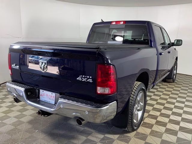 2017 True Blue Pearlcoat Ram 1500 Big Horn 4X4 Truck