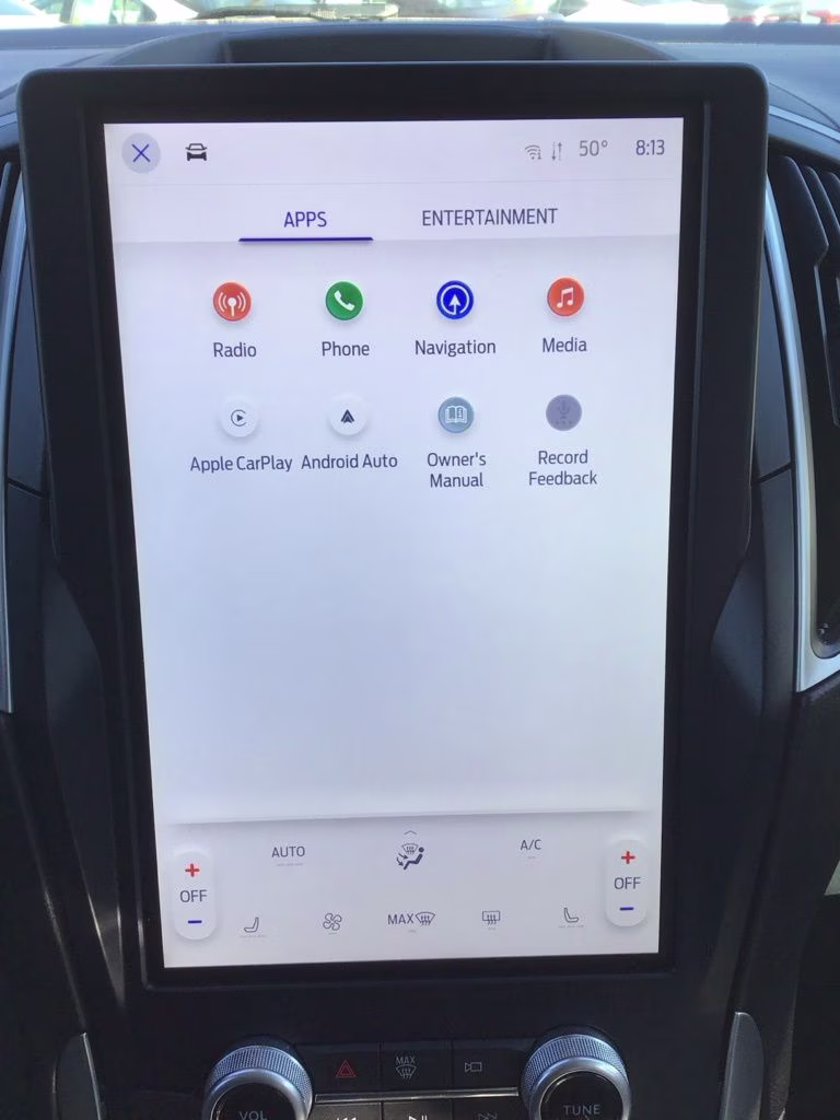 2023 Silver Metallic Ford Edge SEL AWD SUV