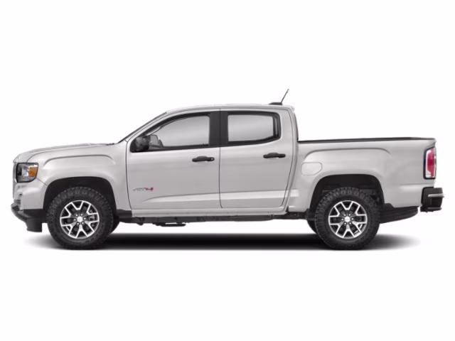 2021 Summit White GMC Canyon AT4 w/Cloth 4X4 Truck