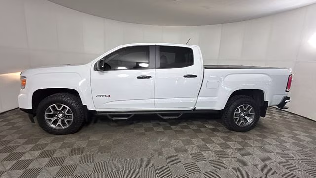 2021 Summit White GMC Canyon AT4 w/Cloth 4X4 Truck