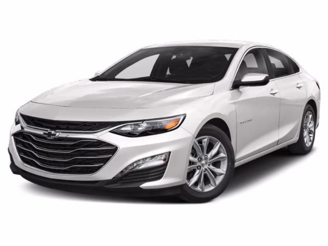 2022 White Chevrolet Malibu LT FWD Sedan