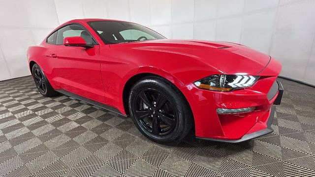 2022 Race Red Ford Mustang EcoBoost RWD Coupe