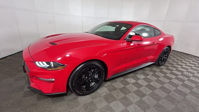 2022 Race Red Ford Mustang EcoBoost RWD Coupe