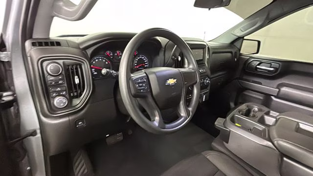 2023 Sterling Gray Metallic Chevrolet Silverado 1500 Custom 4X4 Truck