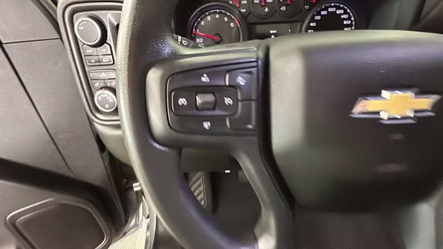 2023 Sterling Gray Metallic Chevrolet Silverado 1500 Custom 4X4 Truck