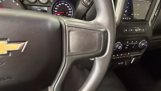 2023 Sterling Gray Metallic Chevrolet Silverado 1500 Custom 4X4 Truck