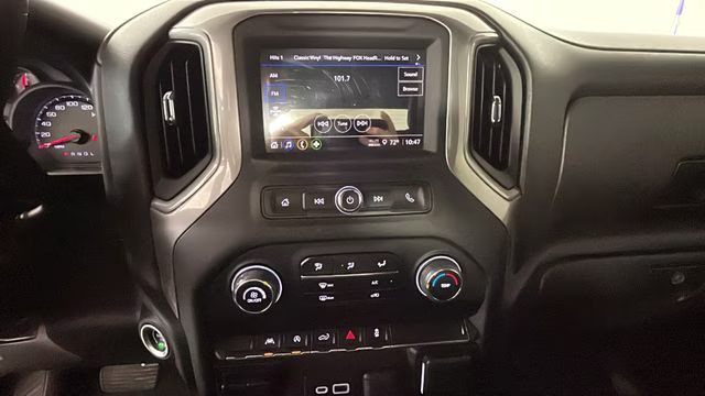 2023 Sterling Gray Metallic Chevrolet Silverado 1500 Custom 4X4 Truck