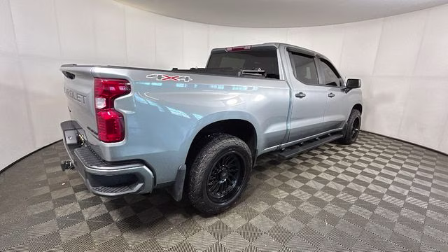 2023 Sterling Gray Metallic Chevrolet Silverado 1500 Custom 4X4 Truck