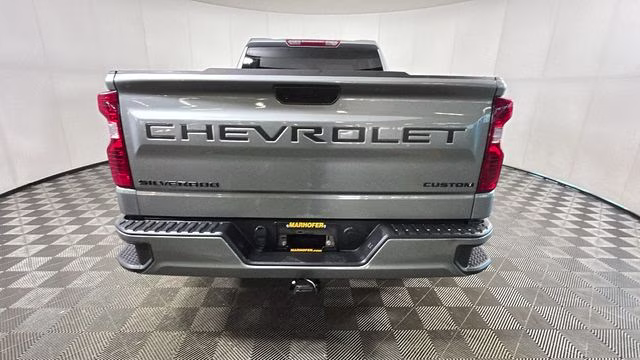 2023 Sterling Gray Metallic Chevrolet Silverado 1500 Custom 4X4 Truck