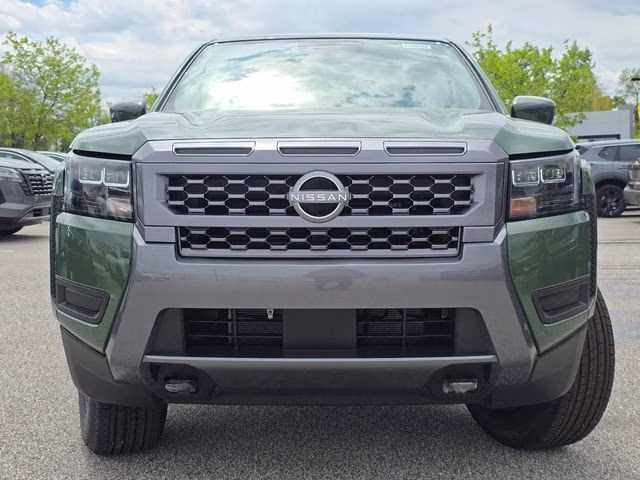 2026 Tactical Green Metallic Nissan Frontier SV 4X4 Truck