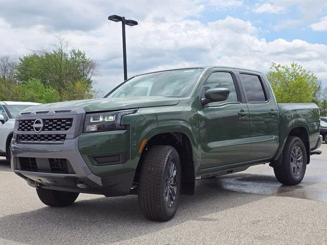 2026 Tactical Green Metallic Nissan Frontier SV 4X4 Truck