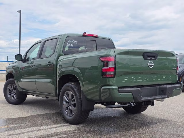 2026 Tactical Green Metallic Nissan Frontier SV 4X4 Truck