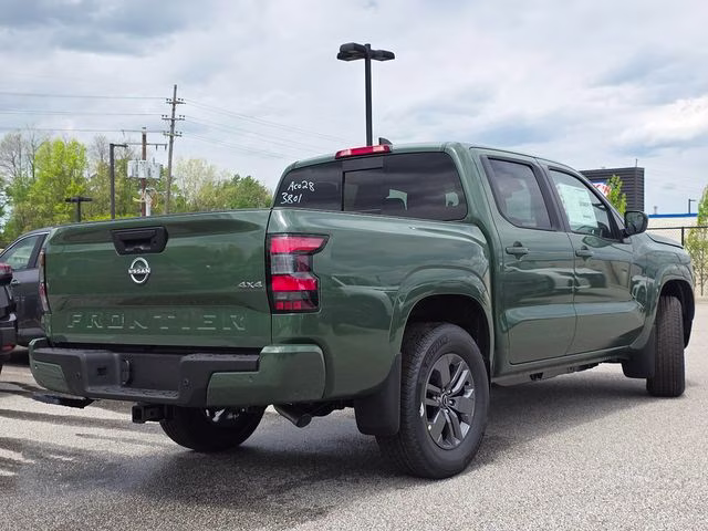 2026 Tactical Green Metallic Nissan Frontier SV 4X4 Truck