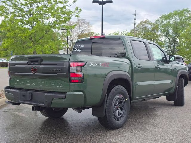 2026 Tactical Green Metallic Nissan Frontier PRO-4X 4X4 Truck