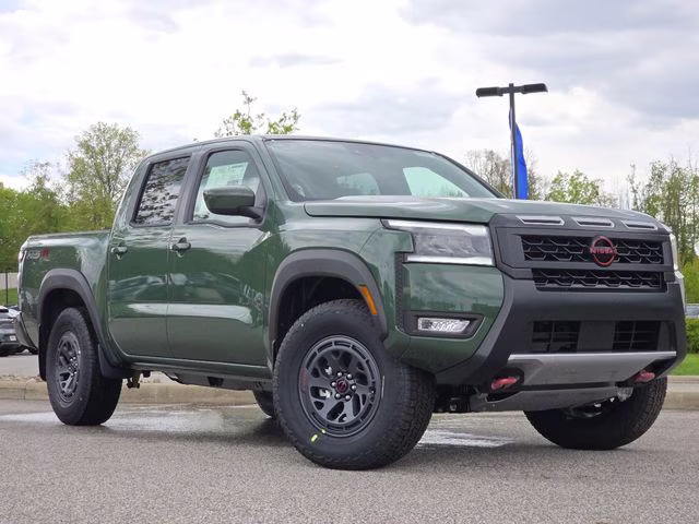 2026 Tactical Green Metallic Nissan Frontier PRO-4X 4X4 Truck