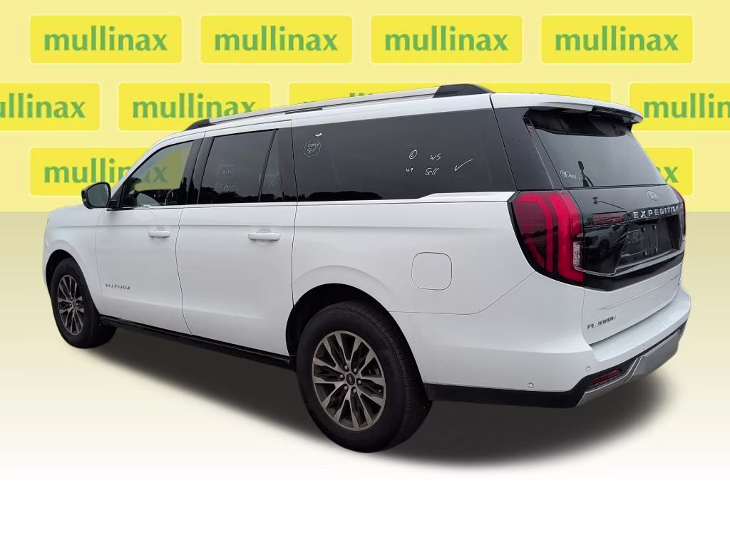 2025 Oxford White Ford Expedition Max Platinum 4X4 SUV
