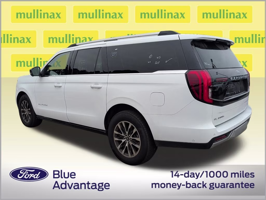 2025 Oxford White Ford Expedition Max Platinum 4X4 SUV
