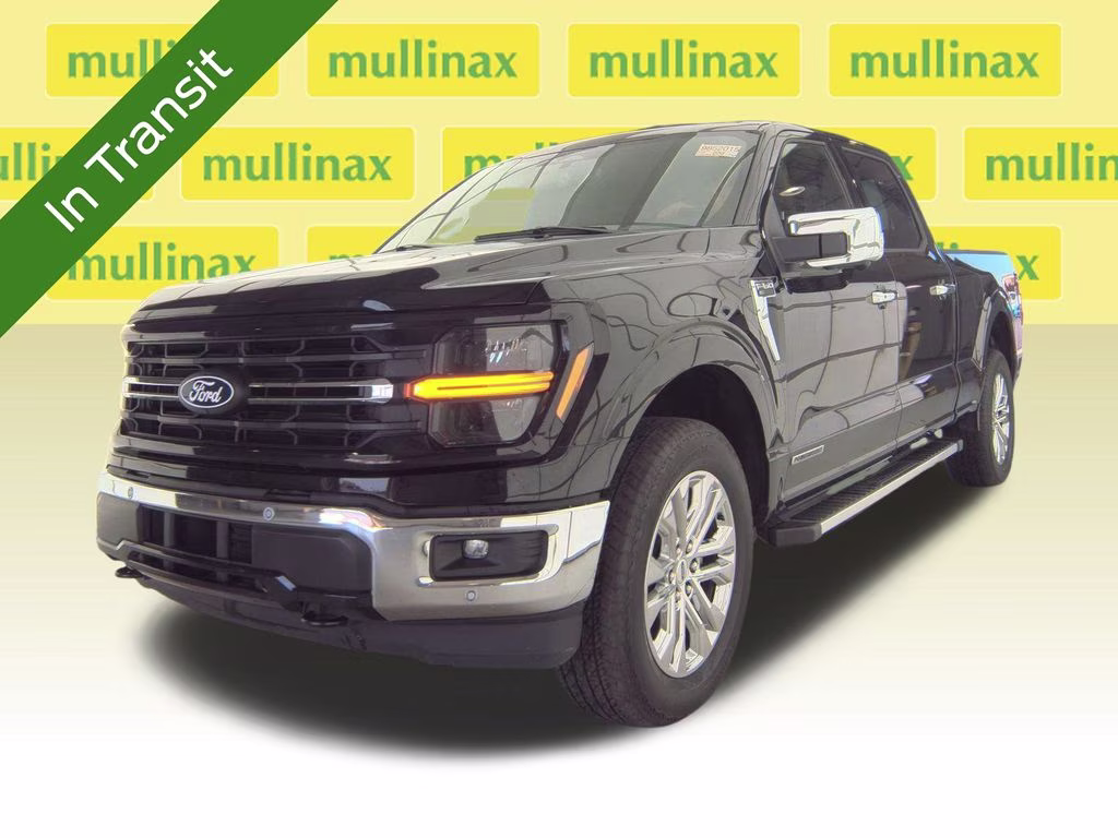 2025 Agate Black Metallic Ford F-150 XLT 4X4 Truck