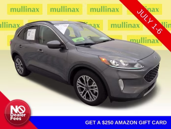 2021 Carbonized Gray Metallic Ford Escape SEL FWD SUV
