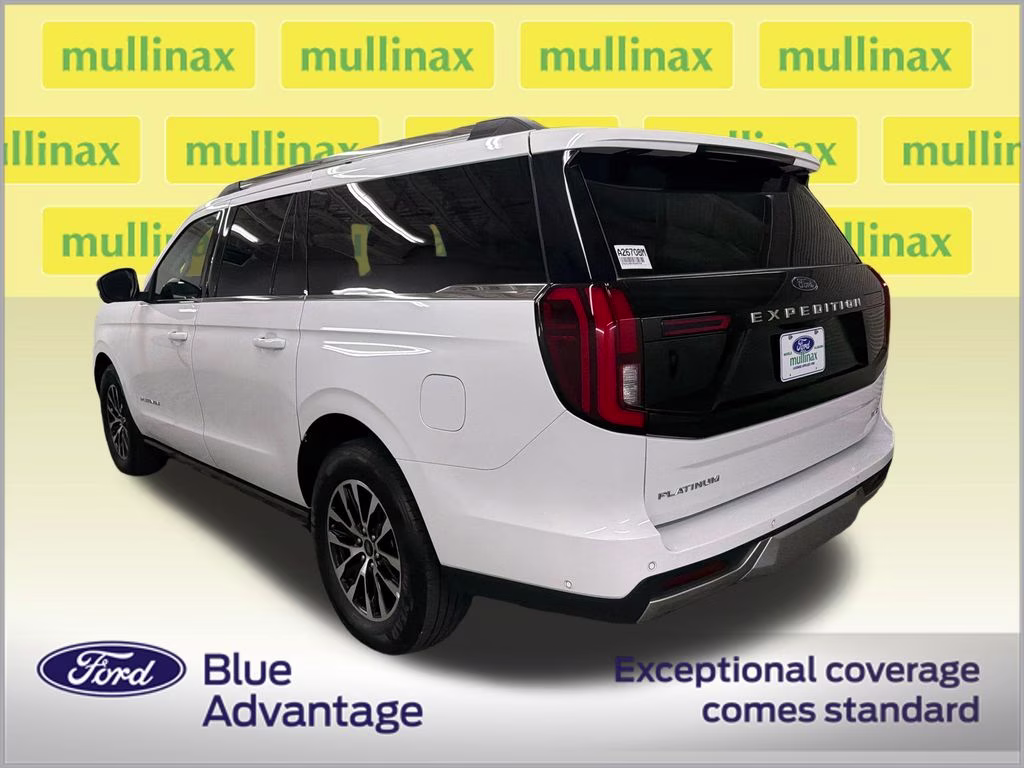 2025 Oxford White Ford Expedition Max Platinum 4X4 SUV