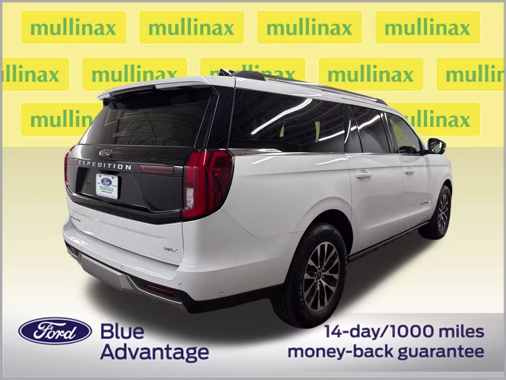 2025 Oxford White Ford Expedition Max Platinum 4X4 SUV