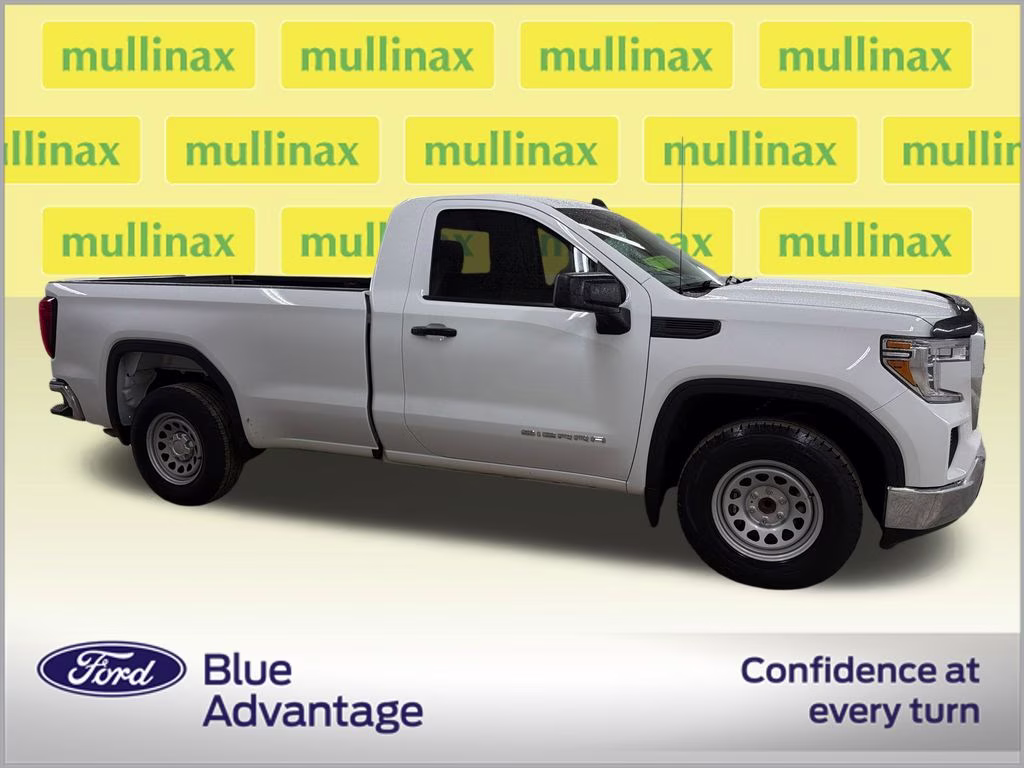 2021 Summit White GMC Sierra 1500 Base RWD Truck