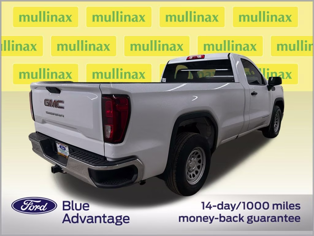 2021 Summit White GMC Sierra 1500 Base RWD Truck