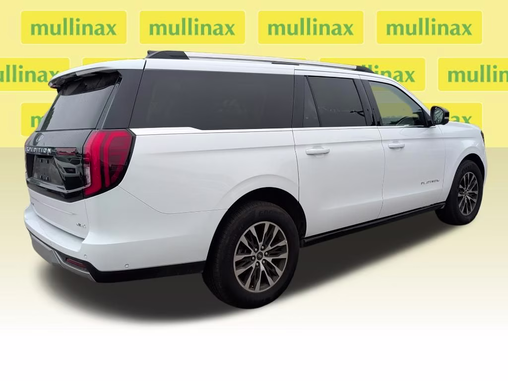 2025 Oxford White Ford Expedition Max Platinum 4X4 SUV