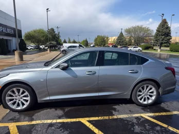 2024 Argent Silver Metallic Cadillac CT5 Luxury RWD Sedan