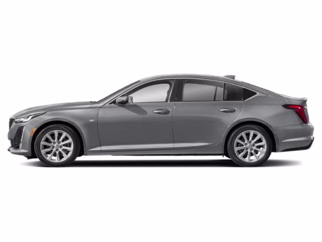 2024 Argent Silver Metallic Cadillac CT5 Luxury RWD Sedan