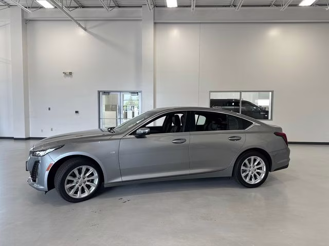 2024 Argent Silver Metallic Cadillac CT5 Luxury RWD Sedan