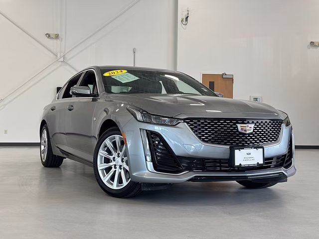 2024 Argent Silver Metallic Cadillac CT5 Luxury RWD Sedan