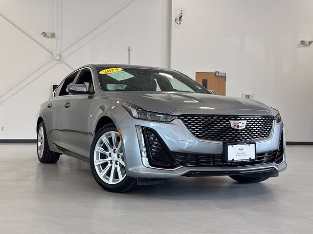 2024 Argent Silver Metallic Cadillac CT5 Luxury RWD Sedan