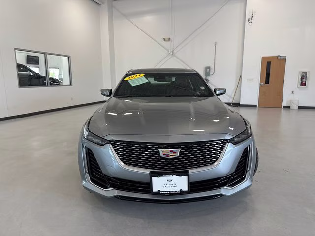 2024 Argent Silver Metallic Cadillac CT5 Luxury RWD Sedan