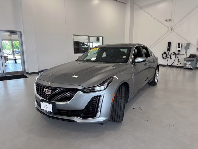2024 Argent Silver Metallic Cadillac CT5 Luxury RWD Sedan