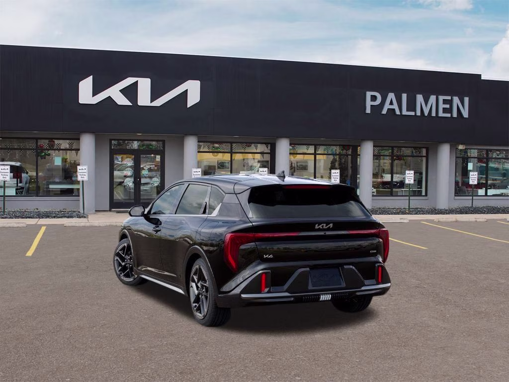 2026 Aurora Black Pearl Kia K4 GT-Line FWD Hatchback