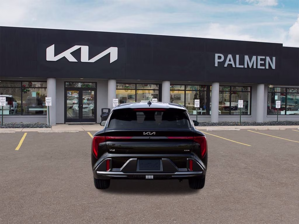 2026 Aurora Black Pearl Kia K4 GT-Line FWD Hatchback