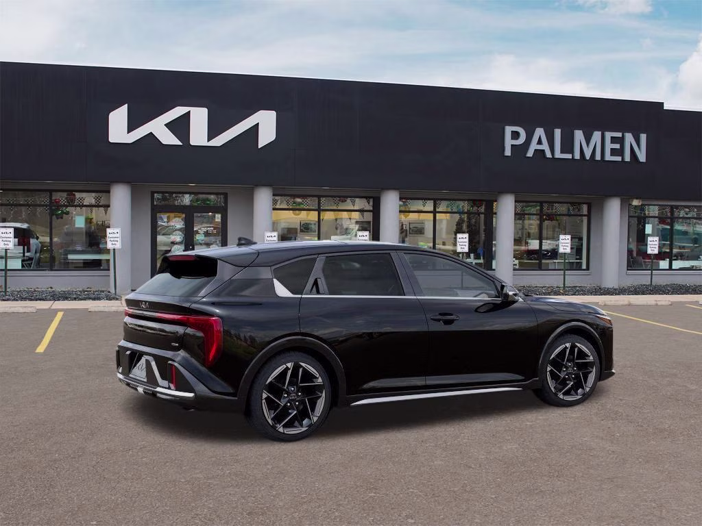 2026 Aurora Black Pearl Kia K4 GT-Line FWD Hatchback