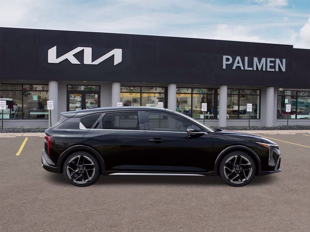 2026 Aurora Black Pearl Kia K4 GT-Line FWD Hatchback