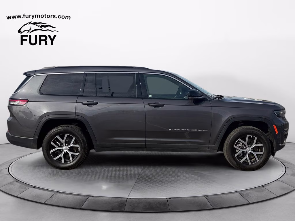 2024 Baltic Gray Metallic Clearcoat Jeep Grand Cherokee L Limited Luxury Tech II w/Dual Pane Pano Roof 4X4 SUV