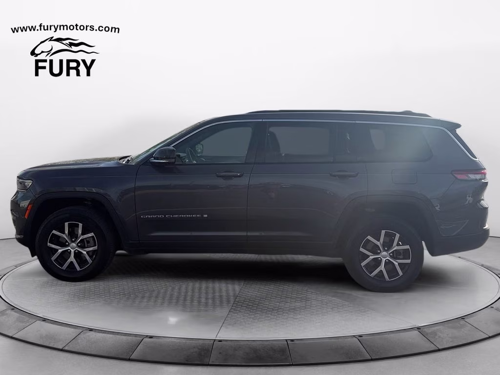2024 Baltic Gray Metallic Clearcoat Jeep Grand Cherokee L Limited Luxury Tech II w/Dual Pane Pano Roof 4X4 SUV