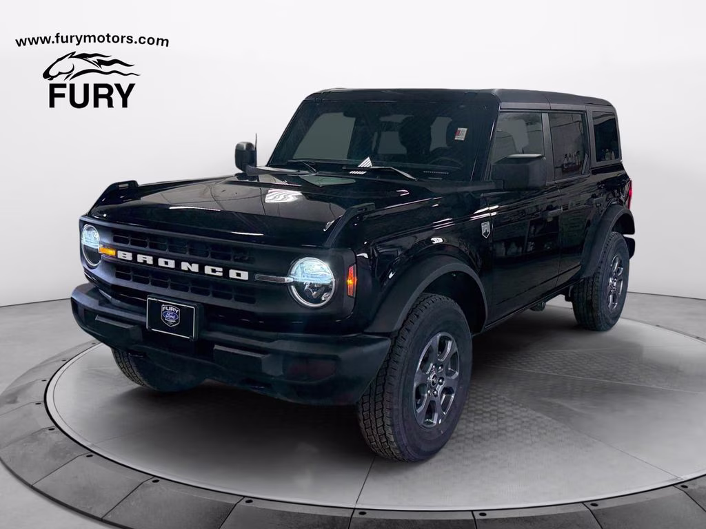 2025 Black Ford Bronco Big Bend Hard Top w/Ford Co-Pilot 360 4X4 SUV